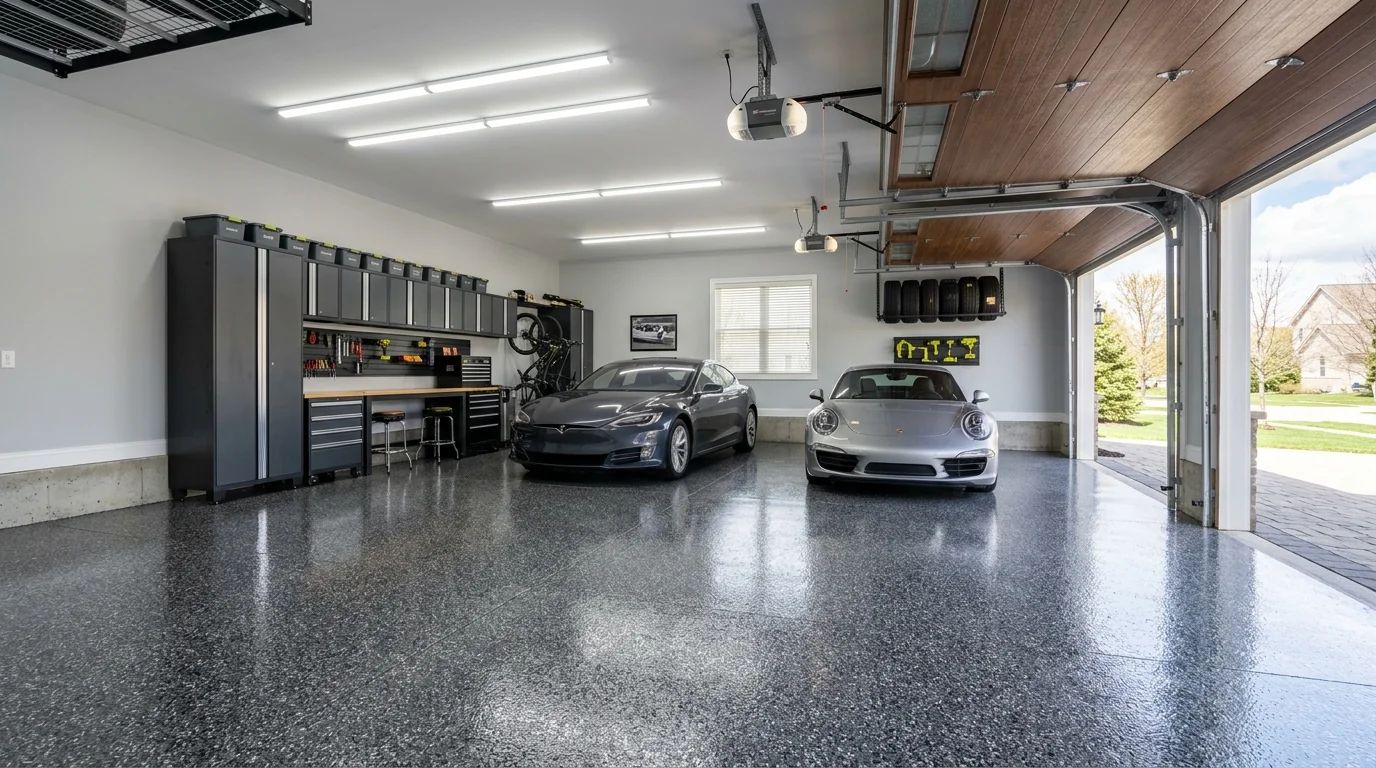 Garage Floor Coatings & Polyaspartic Systems Charlotte NC